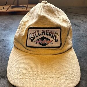 Billabong Cream Corduroy Cap